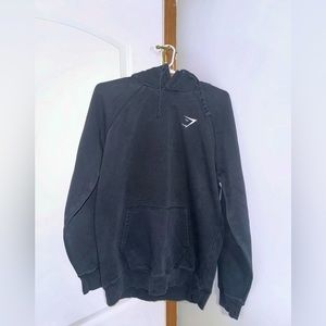 Black Gymshark Hoodie L